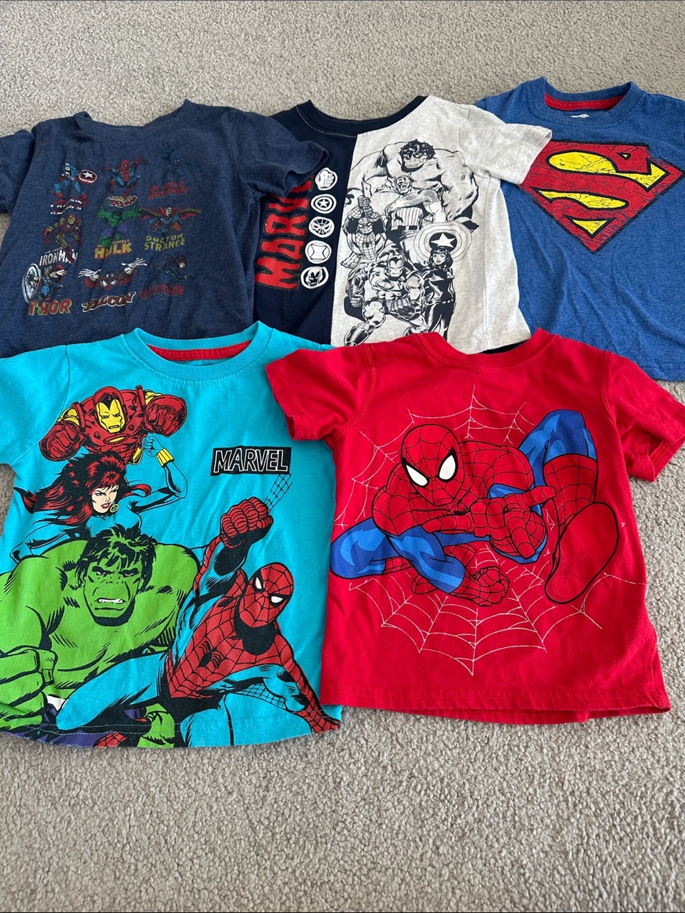 Marvel Red & Blue Spider-Man Graphic Tee